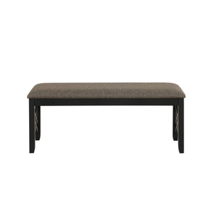 Potomac - Dining Bench - Brown / Black