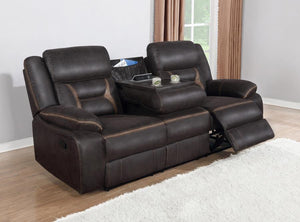 Greer - Upholstered Motion Reclining Sofa