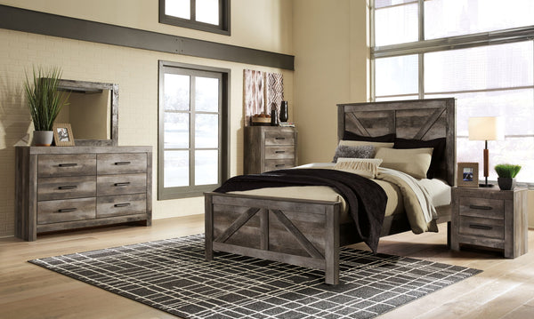 Wynnlow Crossbuck Panel Bedroom Set