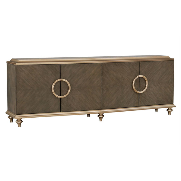 Ashtin Console Cabinet Brown