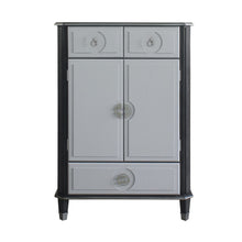 House - Beatrice Chest - Charcoal & Light Gray Finish