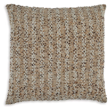 Vorlane - Pillow (Set of 4) - Tan / Brown / White