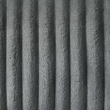 Lesley - Motion Sofa - Gray Corduroy & Velvet