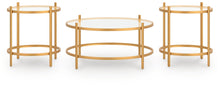 Pearlox - Occasional Table Set (Set of 3) - Gold
