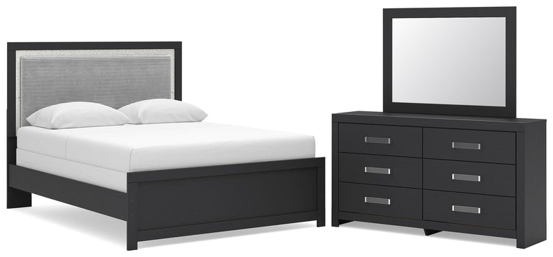 Maeling - Upholstered Panel Bedroom Set complete set