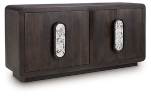 Elliston - Espresso Brown - Accent Cabinet