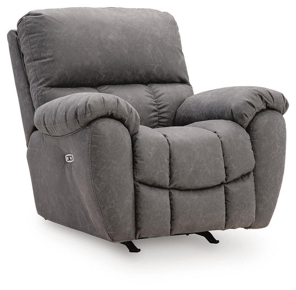 Bakerstein Power Rocker Recliner With Adjustable Headrest Galaxy