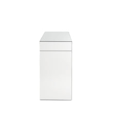 Nysa - 31" Vanity Desk - Mirrored & Faux Crystals