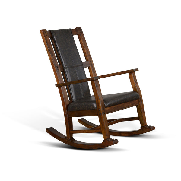 Savannah Rocker Dark Brown / Black