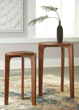 Brynnleigh - Accent Table Set (Set of 2) - Medium Brown