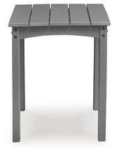 Cove Beach - Square End Table - Gray