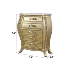 Cabriole - Chest - Gold