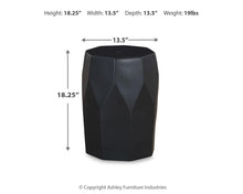 Rhysworth - Stool - Black