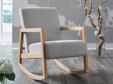 Wychworth - Gray / Natural - Accent Chair