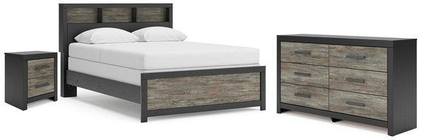 Broachmyn Bookcase Bedroom Set