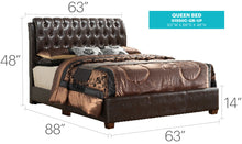 Tufted Upholstered Bed