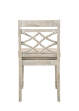 Havanna Set of 2 Off White Contemporary Fabric Chair
