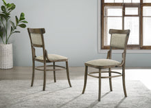 Bistro Vintage Walnut 72" Dining Table Set