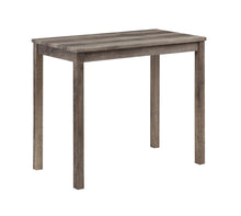 Lux Brown 3 Piece Counter Height 42" Pub Table Set