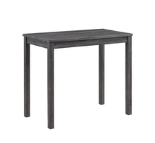 Lux Gray 3 Piece Counter Height 42" Pub Table Set