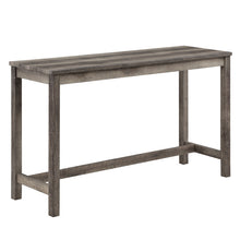 Oriana Brown 4 Piece Counter Height 60" Pub Table Set
