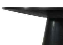 Jasper Ebony Black 5 Piece 59" Round Dining Table Set