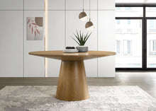 Jasper Driftwood Finish 59" Contemporary Round Dining Table