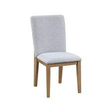 Delphine Set of 2 Gray Linen Dining Chair