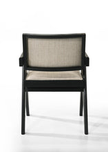 Jasper 21" 3-Piece Ebony Black Arm Chairs and Console Table Set