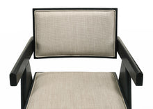 Jasper 21" 3-Piece Ebony Black Arm Chairs and Console Table Set