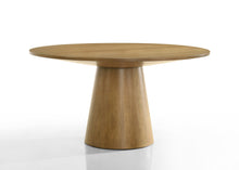 Jasper Driftwood Finish 47" Contemporary Round Dining Table