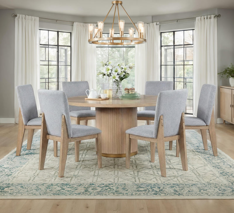 Caspian 7-Piece Dining Set complete set