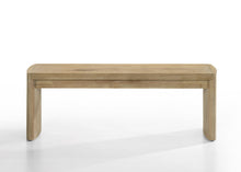 Magnus Wooden Oak Finish 50.5" Dining Bench