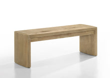 Magnus Wooden Oak Finish 50.5" Dining Bench