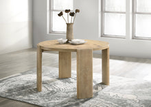 Magnus Oak Finish 47" Round Dining Table (30037)