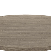 Tannen 59" Round White and Gray Dining Set