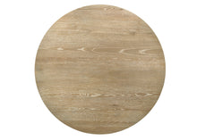 Eden 59" Round Rustic Oak Dining Table