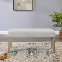 Tabitha Light Oak Finish Dining Bench