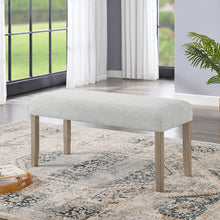 Tabitha Light Oak Finish Dining Bench