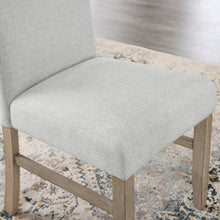 Tabitha Set of 2 Light Oak Finish Dining Side Chairs