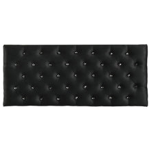 Barzini Velvet Upholstered Tufted Storage Bench – Black