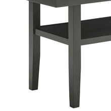 Selena 60" Gray Faux Marble Top Rectangular Dining Table