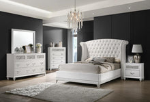 Barzini 5 Piece Queen Bedroom Set – White (Model 300843Q-S5)