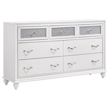 Barzini 5 Piece Queen Bedroom Set – White (Model 300843Q-S5)