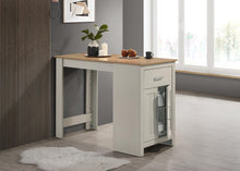 Alonzo 47" Light Gray Small Space Counter Height Dining Table (30500-SET)
