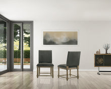 Everton Set of 2 Gray Fabric Dining Chair