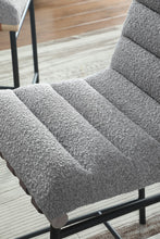 Lahni Gray Boucle Fabric Counter Height Chair (Fully Assembled)