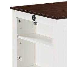 Graham 36" White Finish Small Space Counter Height Dining Table