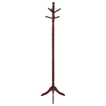 Riona 6 Hook Freestanding Wood Coat Rack Hat Hanger – Merlot