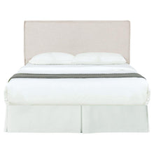 Izzy - Upholstered King Panel Headboard - Sand